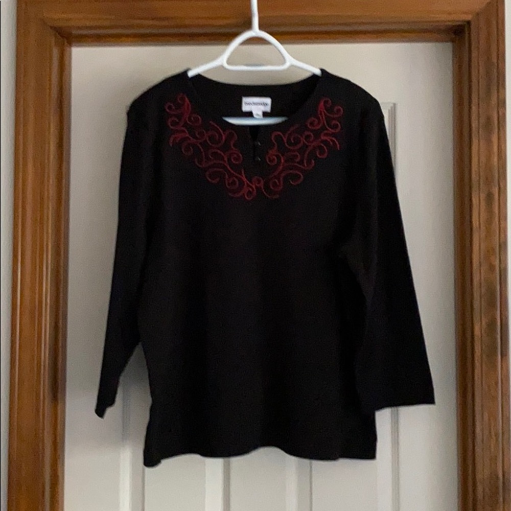 Breckinridge XL Black Decorative Shirt